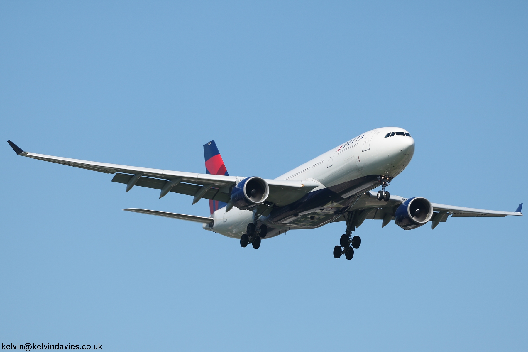 Delta Air Lines A330 N854NW