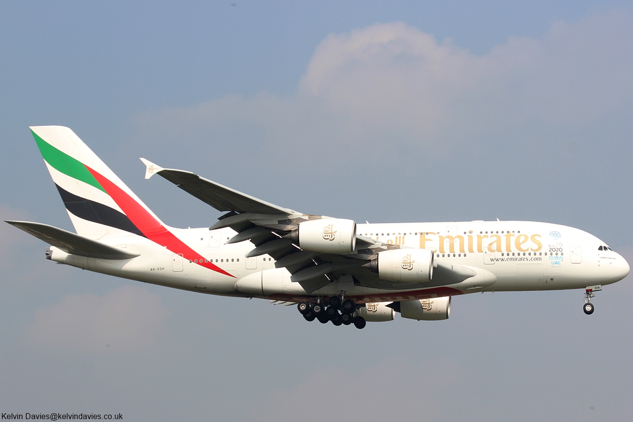Emirates Airline A380 A6-EDH