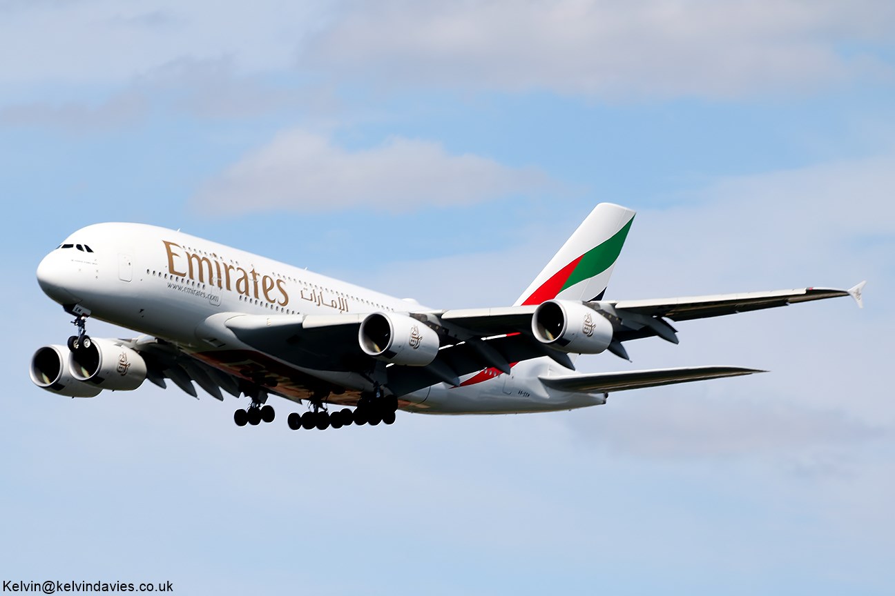Emirates Airline A380 A6-EEM