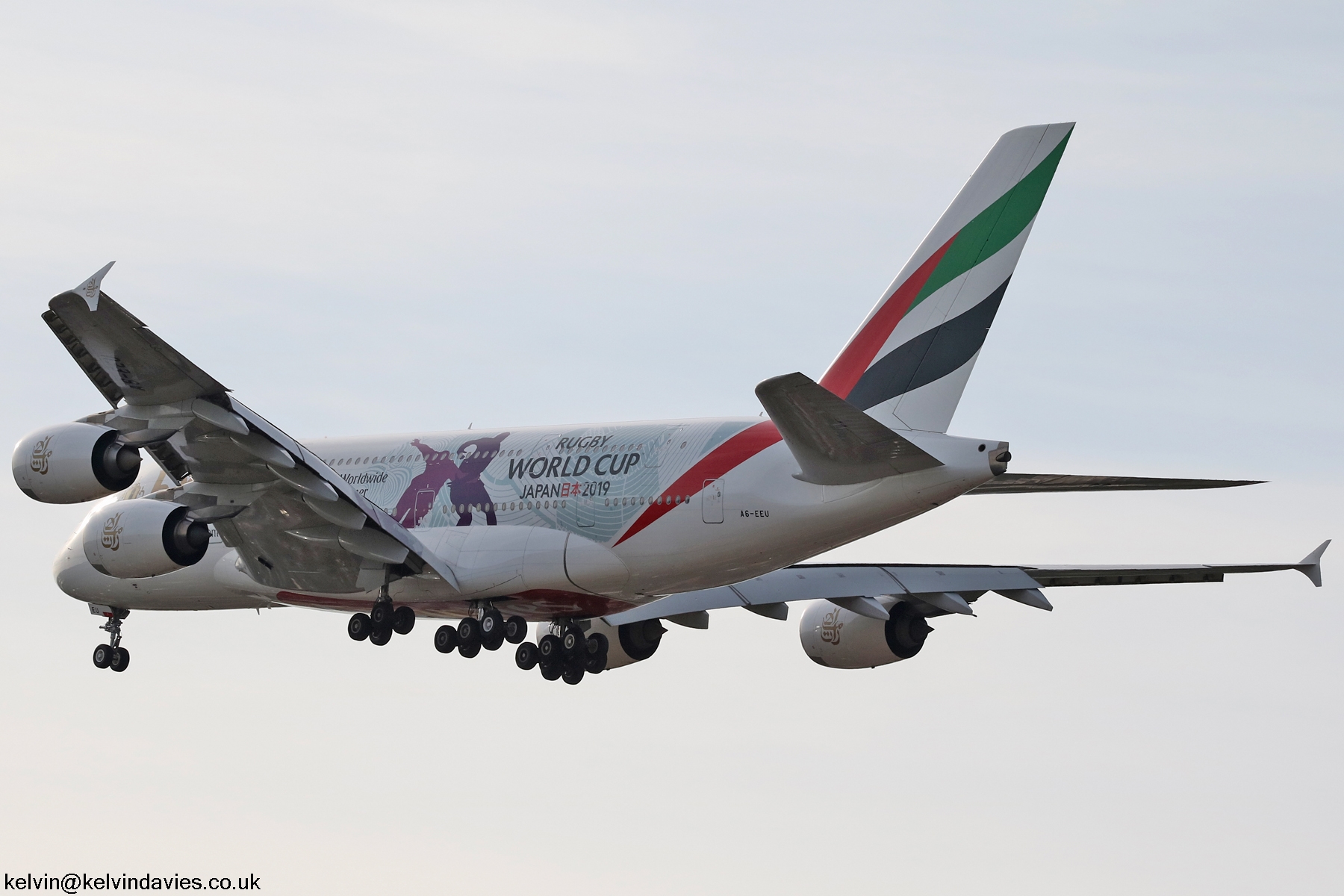Emirates A380 A6-EEU