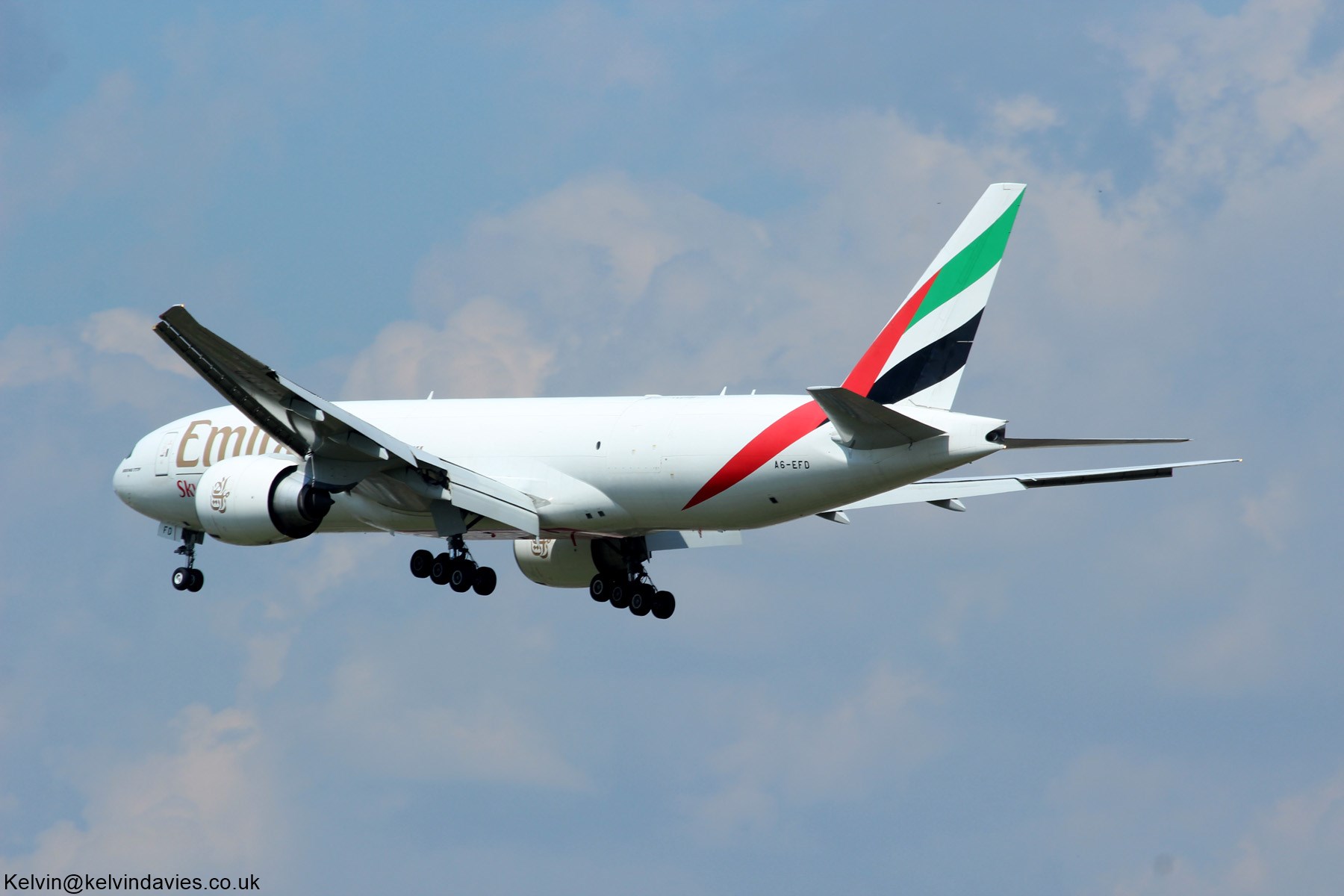 Emirates Cargo 777 A6-EFD