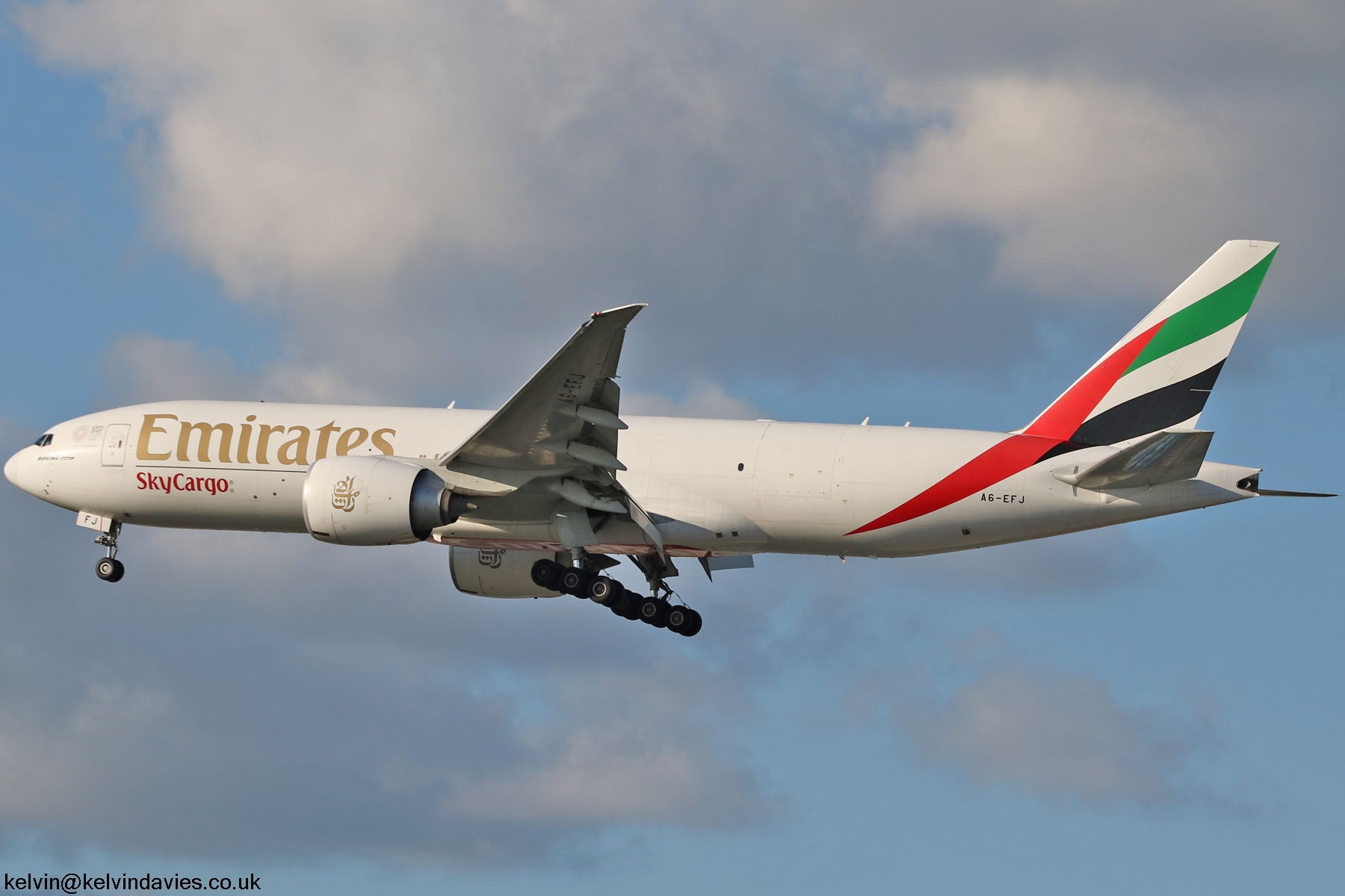 Emirates Cargo 777 A6-EFJ