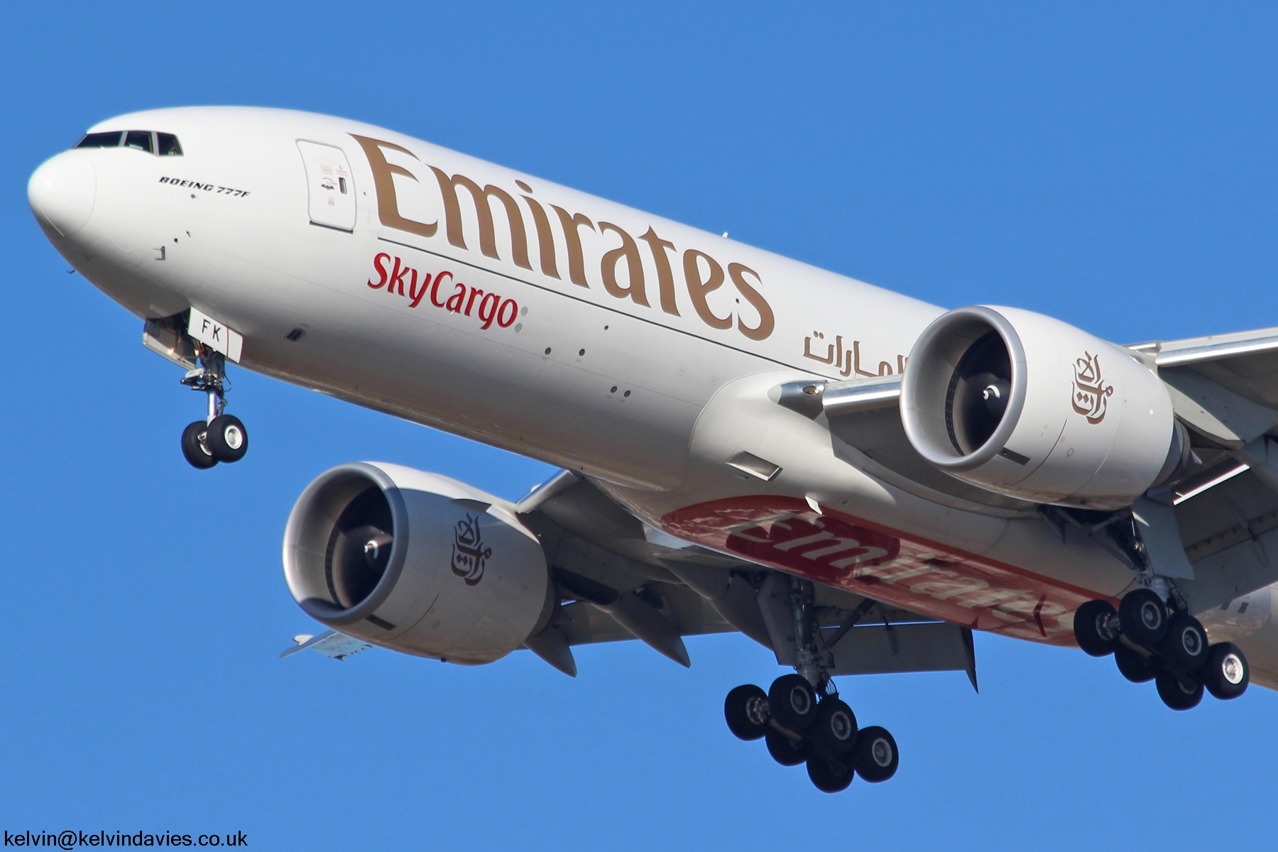 Emirates Cargo 777 A6-EFK