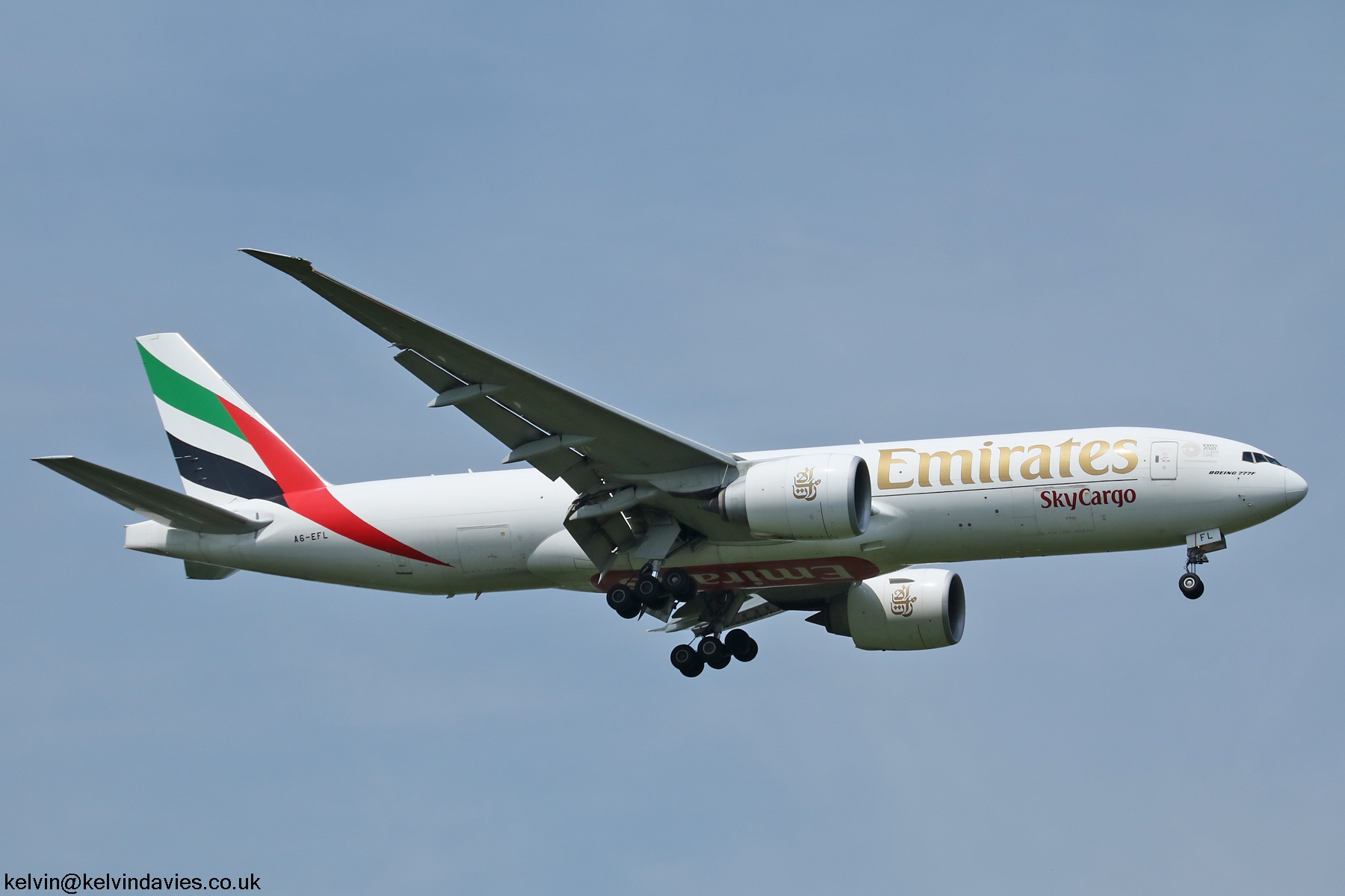 Emirates Cargo 777 A6-EFL