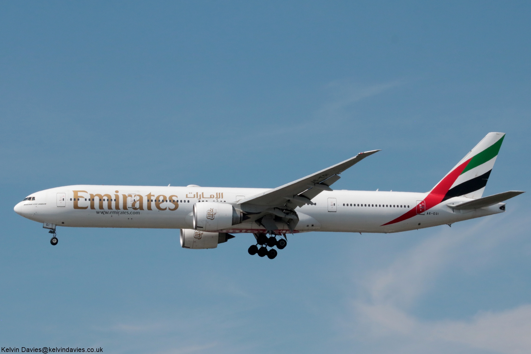 Emirates 777 A6-EGI