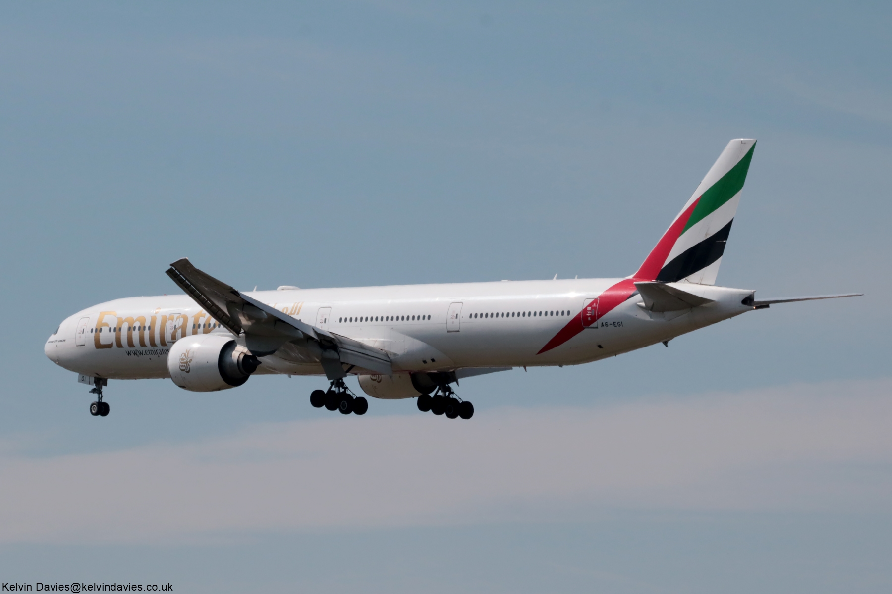 Emirates 777 A6-EGI