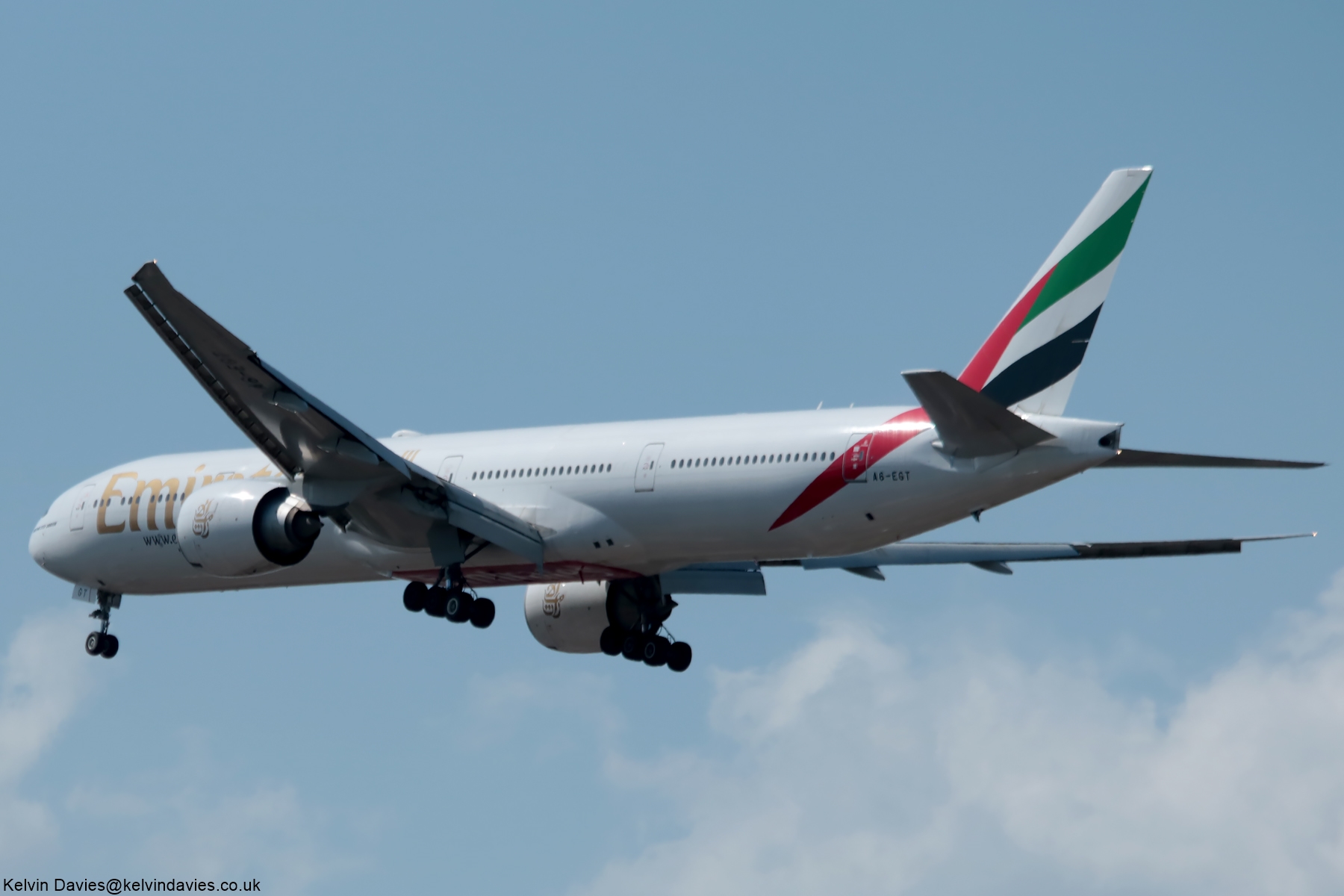 Emirates 777 A6-EGT