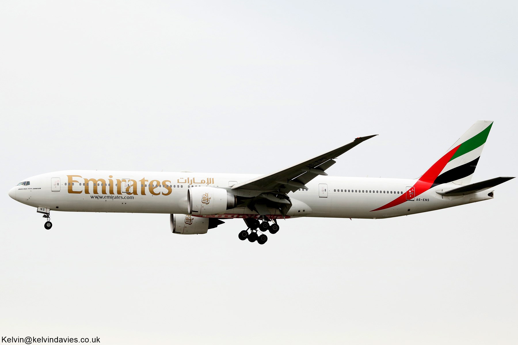 Emirates 777 A6-ENS
