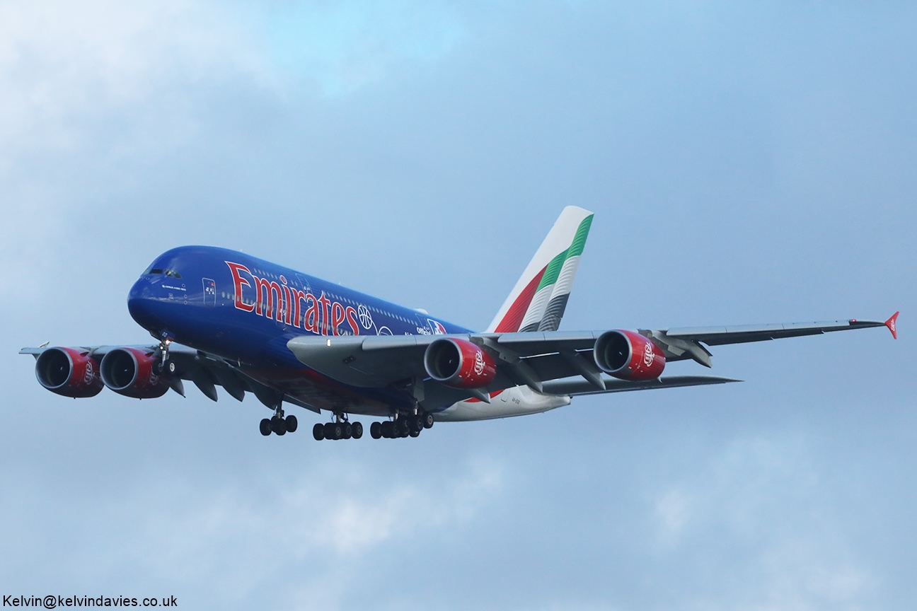 Emirates Airline A380 A6-EOD