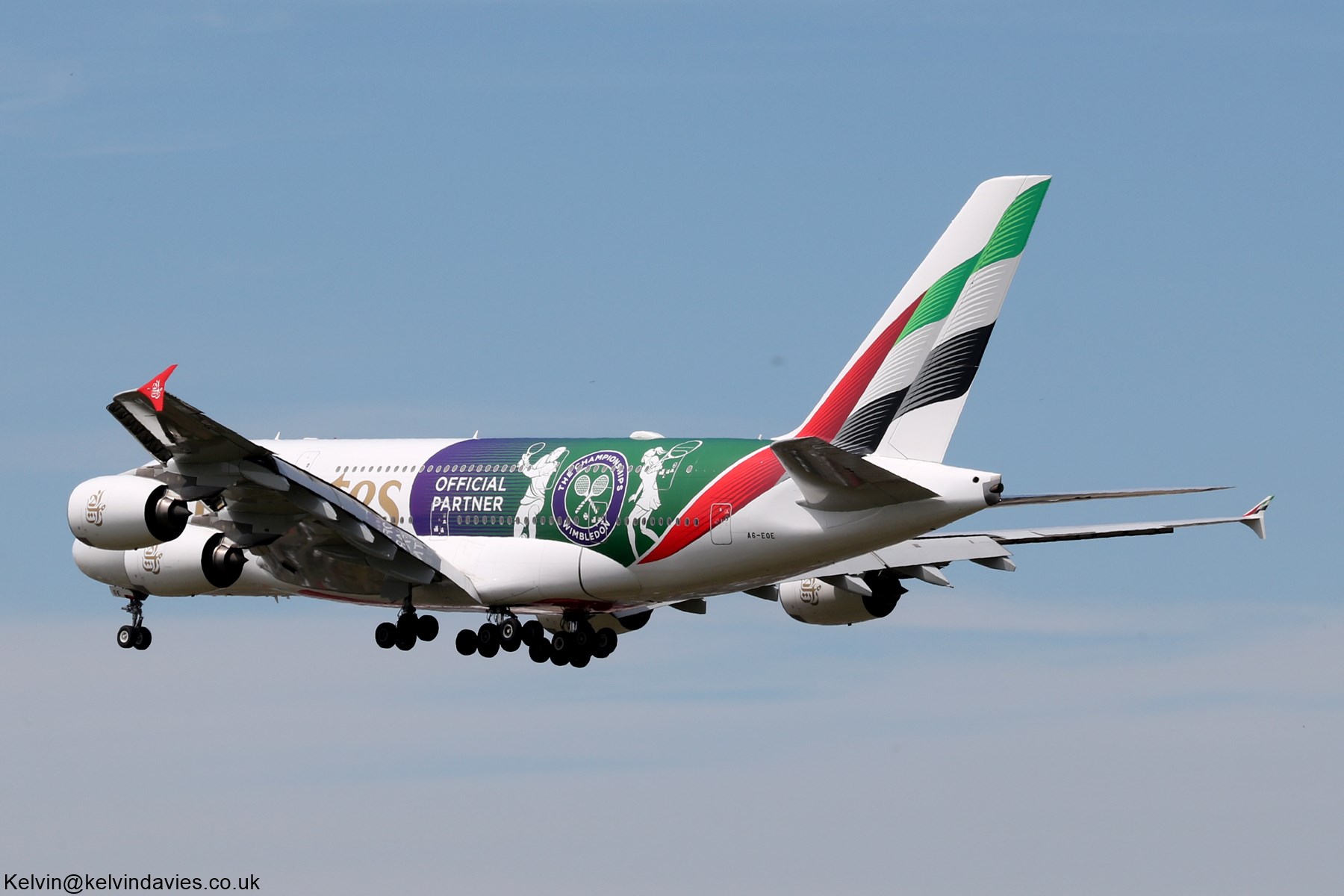 Emirates Airline A380 A6-EOE