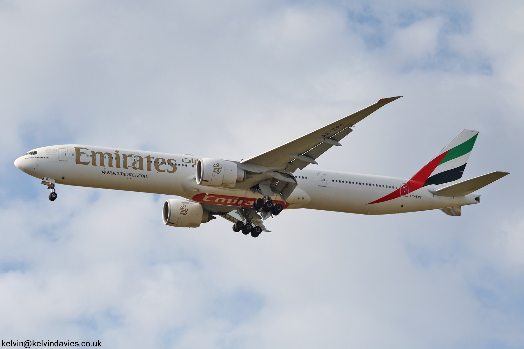 Emirates 777 A6-EPC