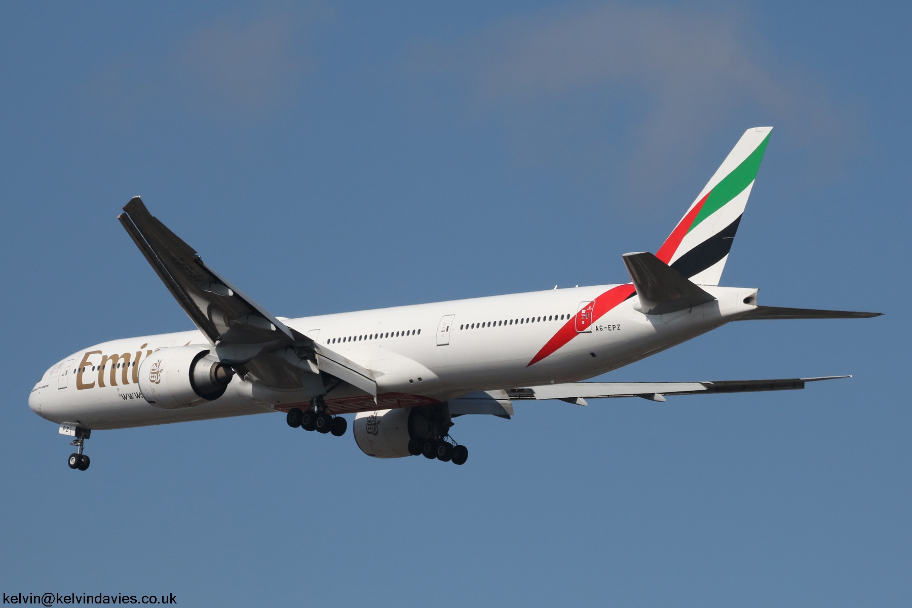 Emirates 777 A6-EPZ