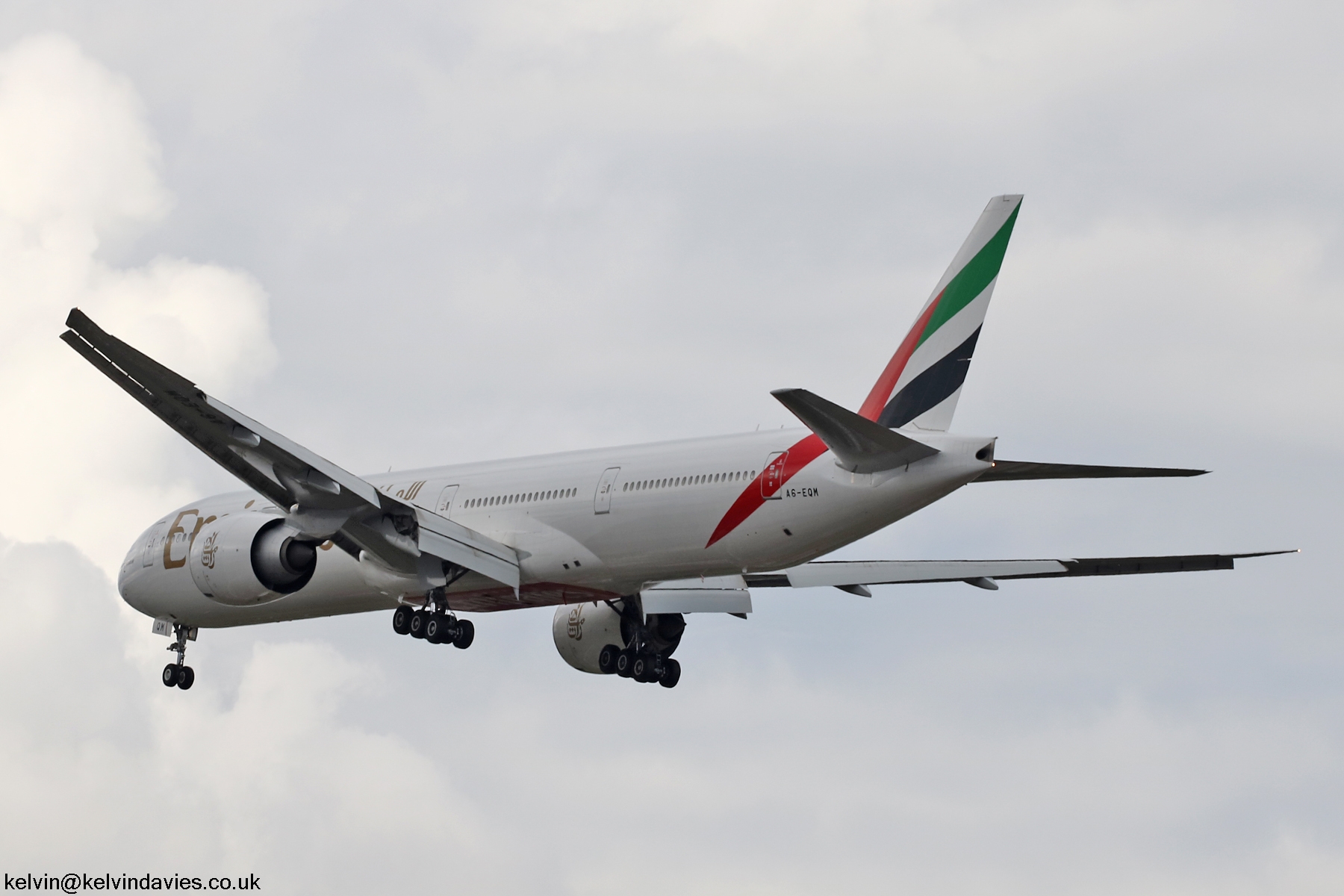 Emirates 777 A6-EQM