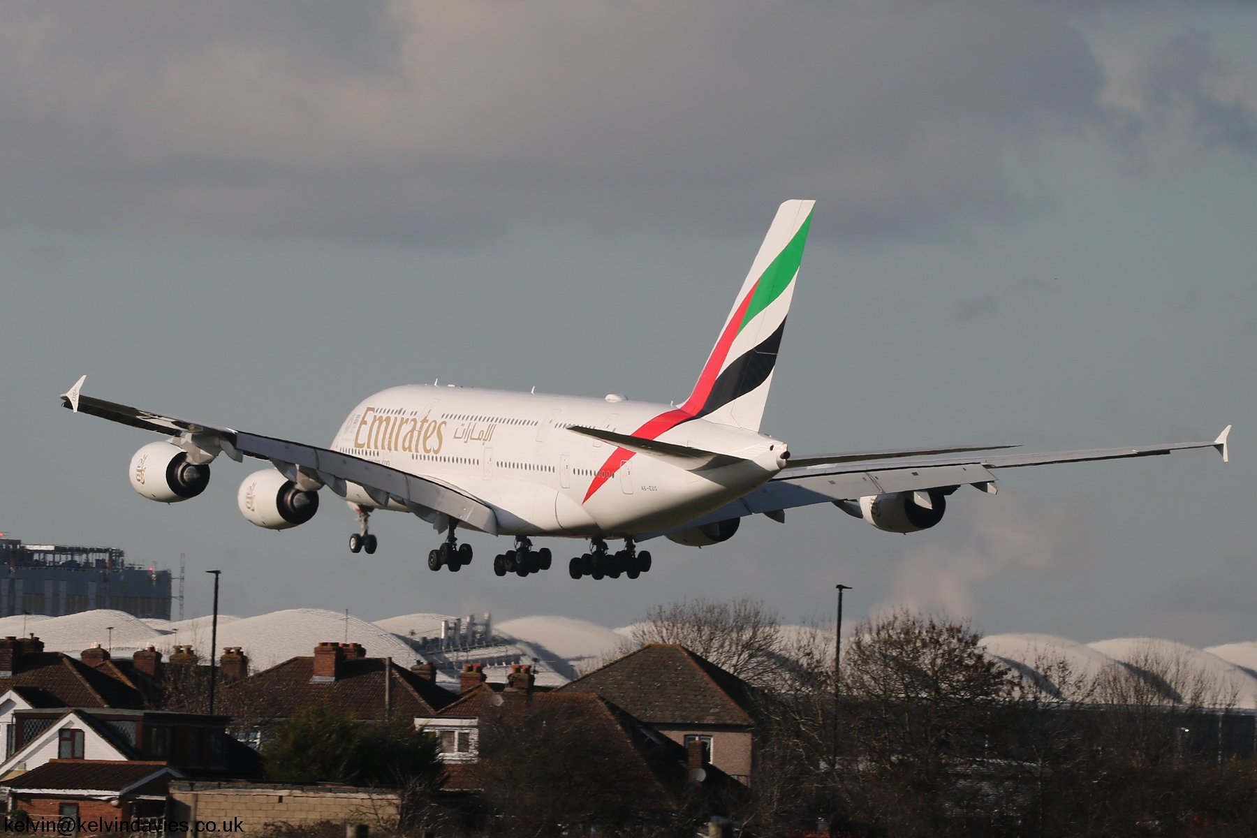 Emirates A380 A6-EUS