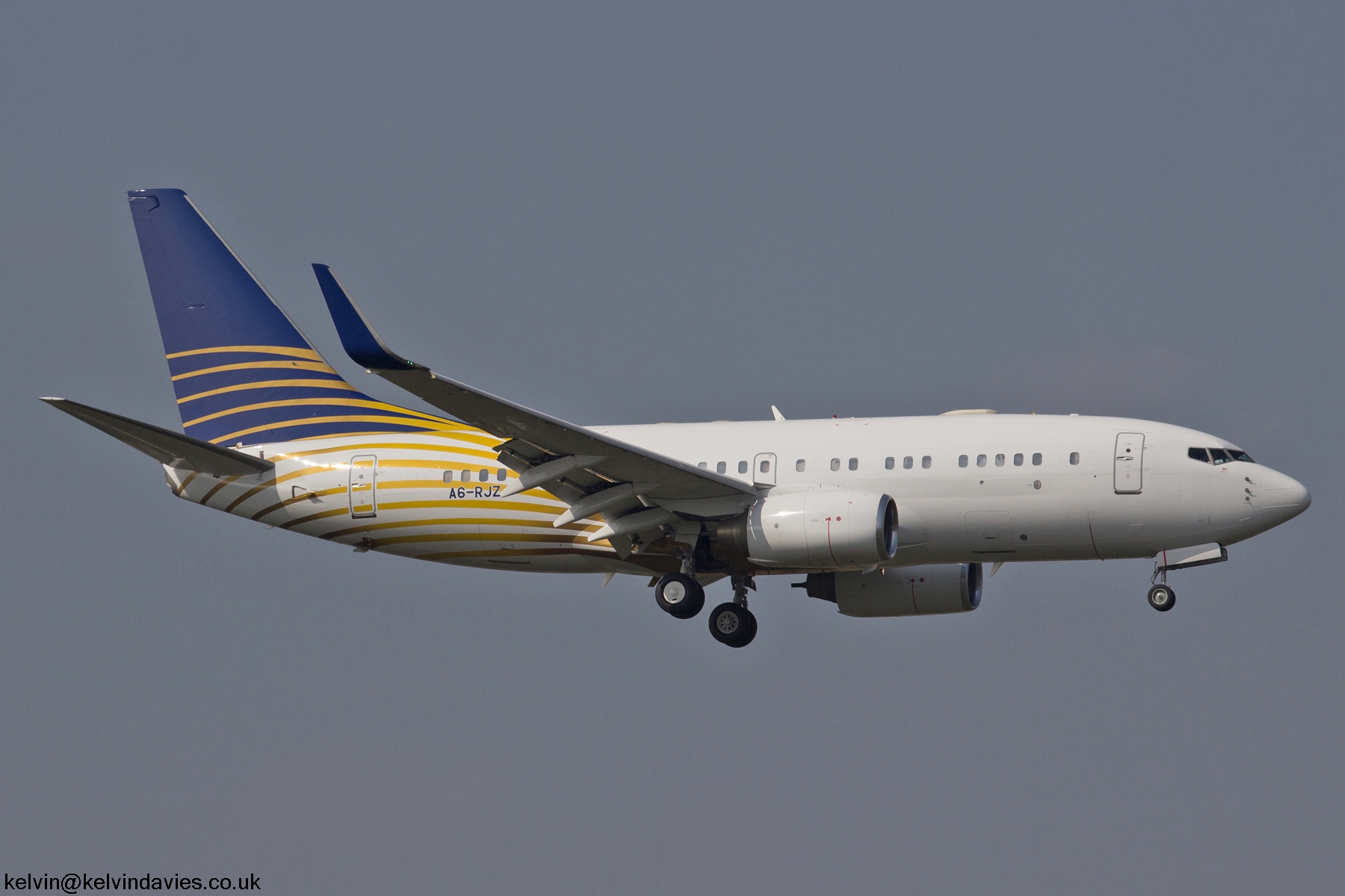 Emirates Royal Jet 737 A6-RJZ