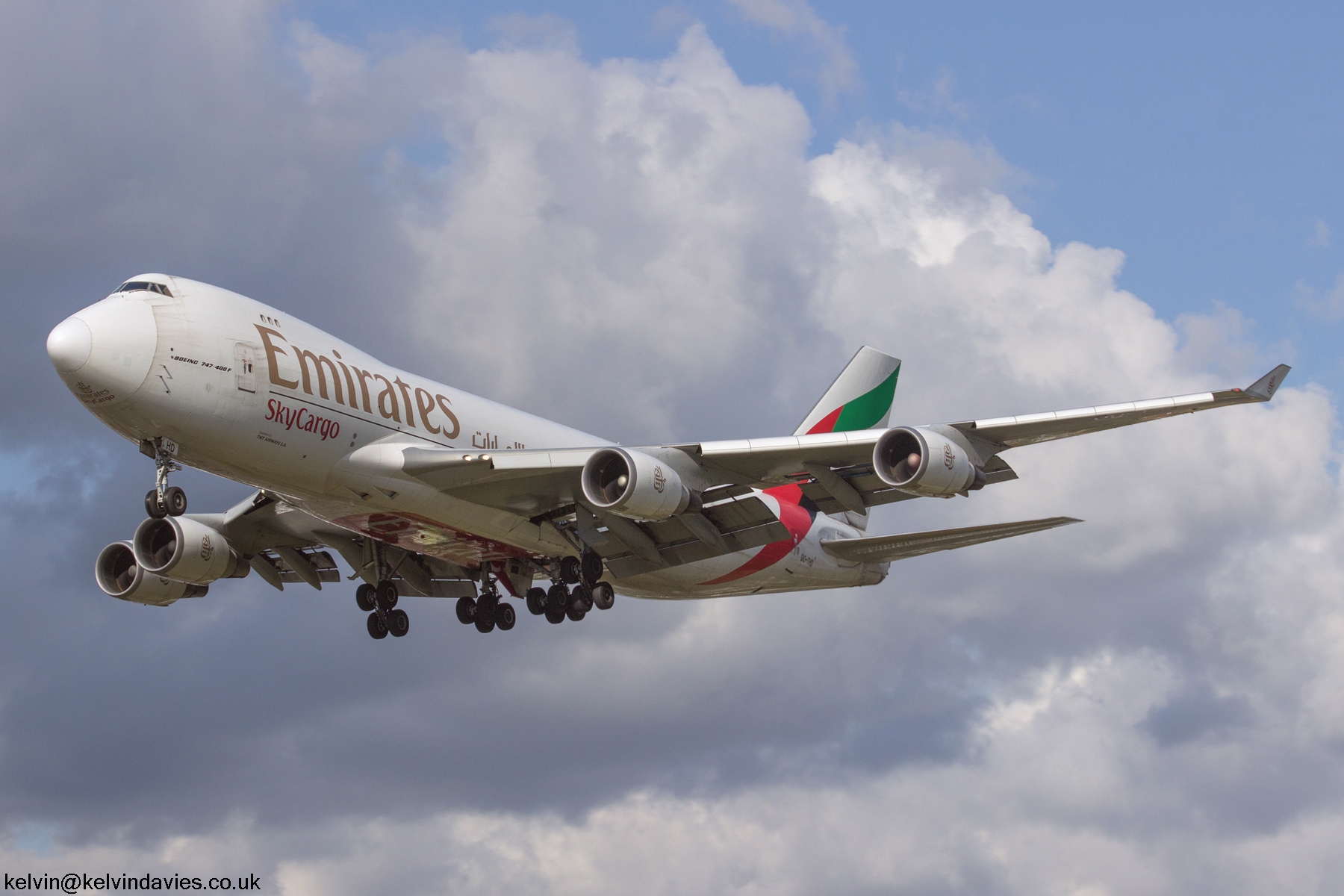 Emirates Cargo 747 OO-THD