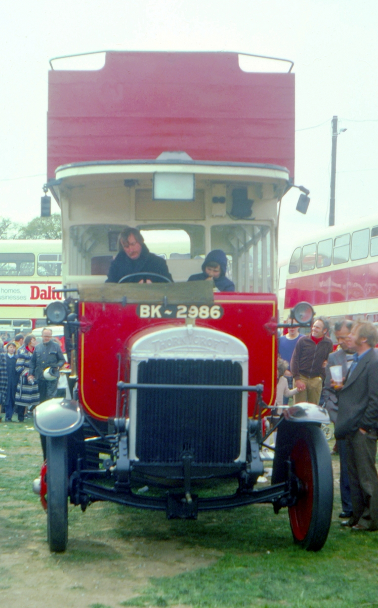 Thornycroft “J” BK 2986