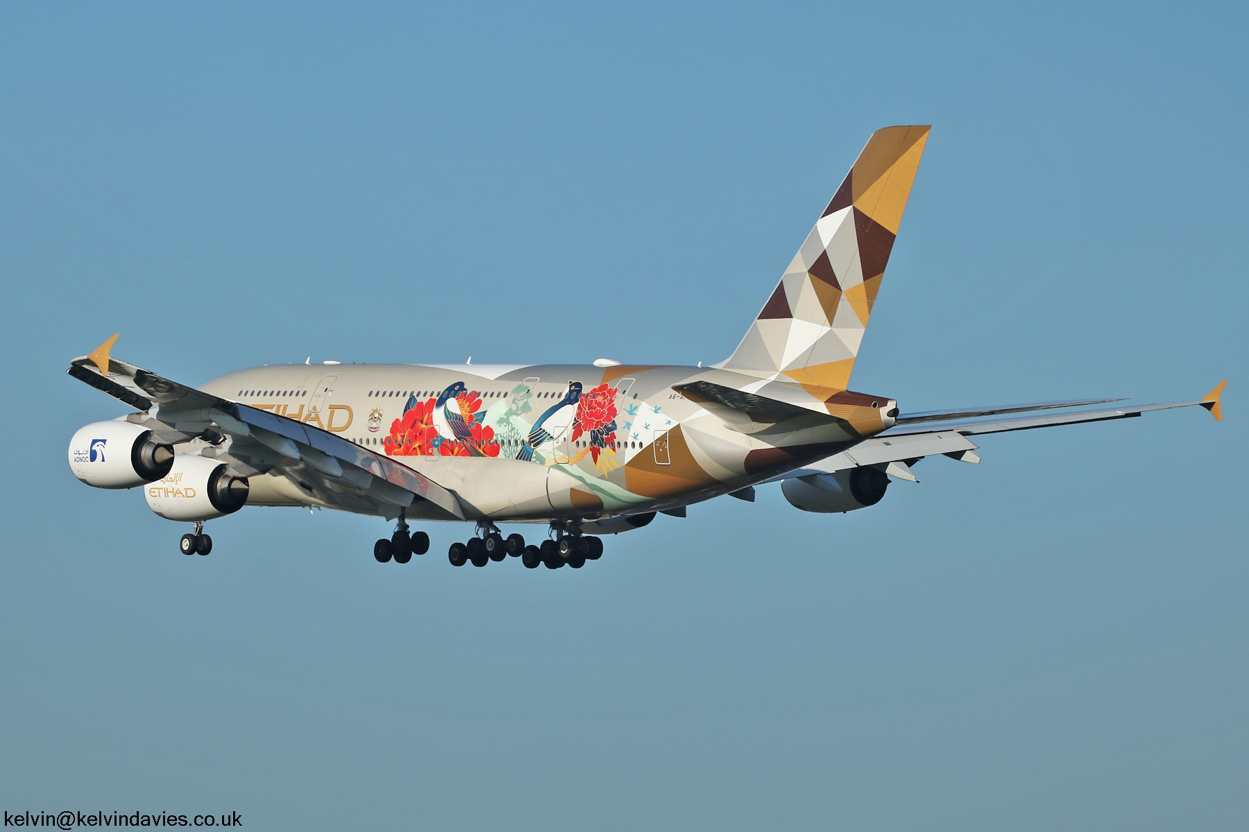 Etihad Airways A380 A6-APG