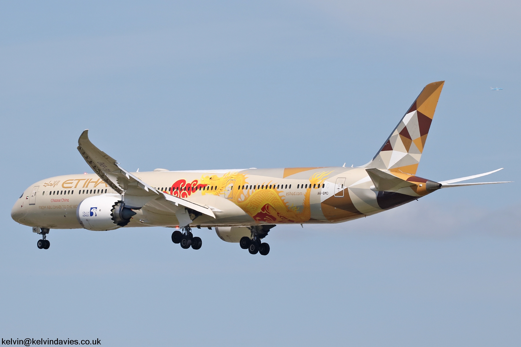 Etihad Airways 787 A6-BMD