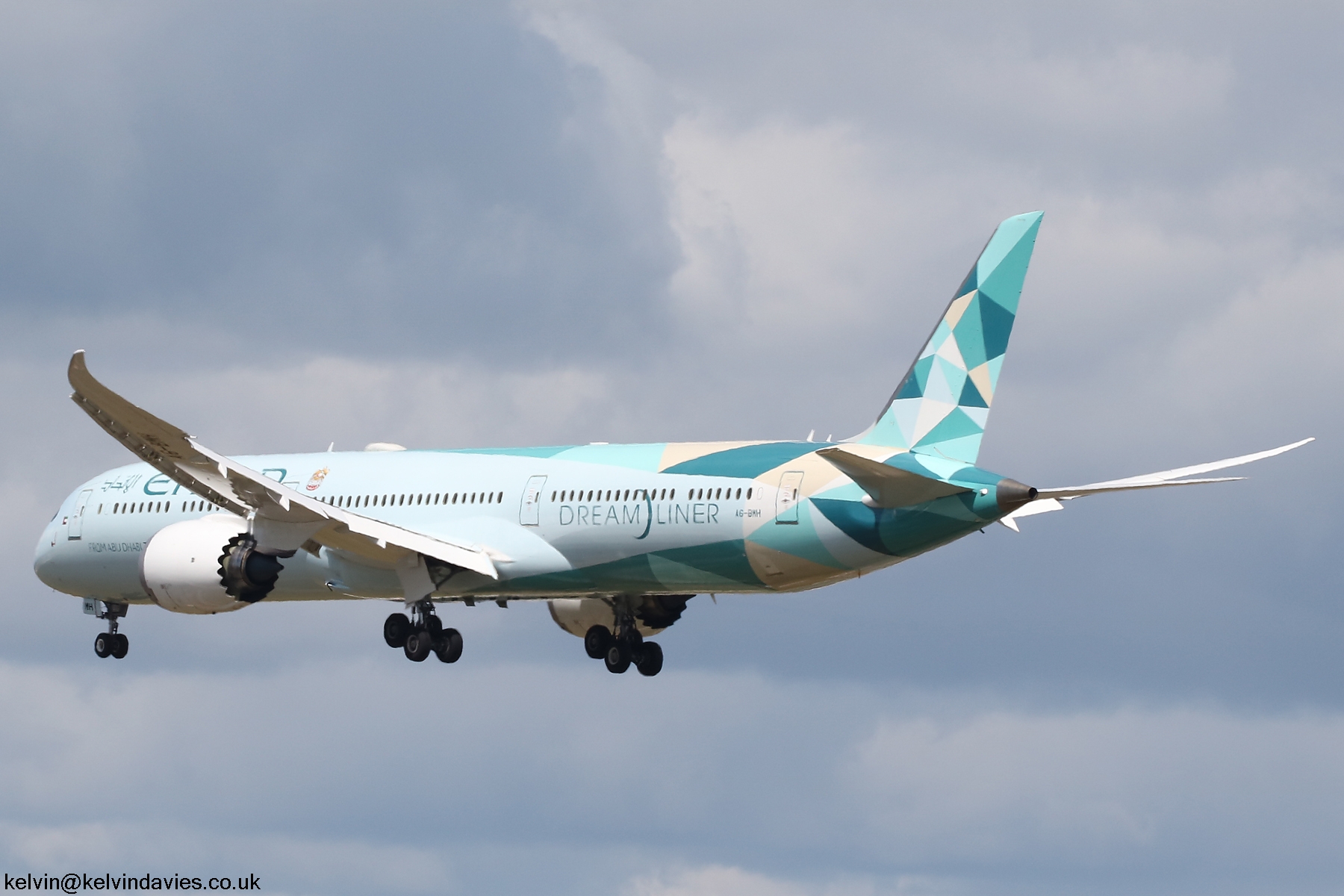 Etihad Airways 787 A6-BMH