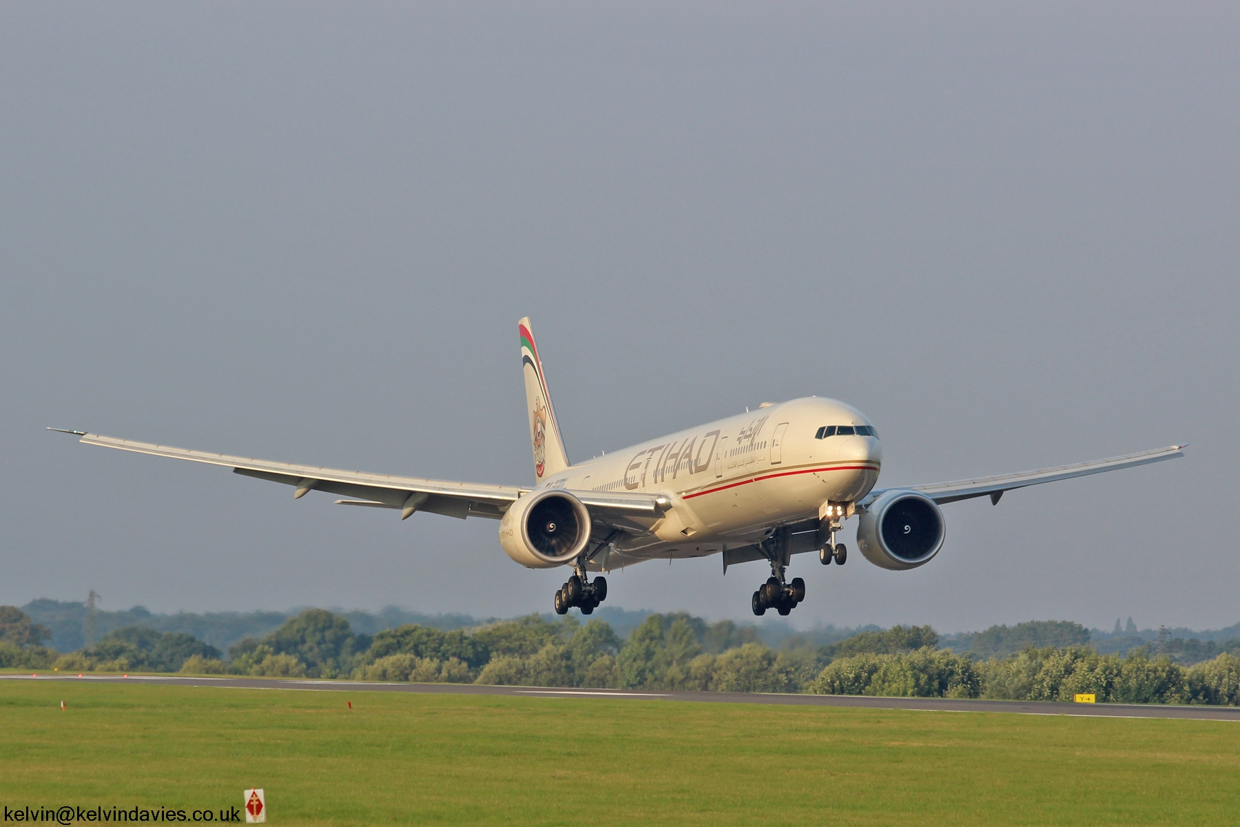 Etihad Airways 777 A6-ETF