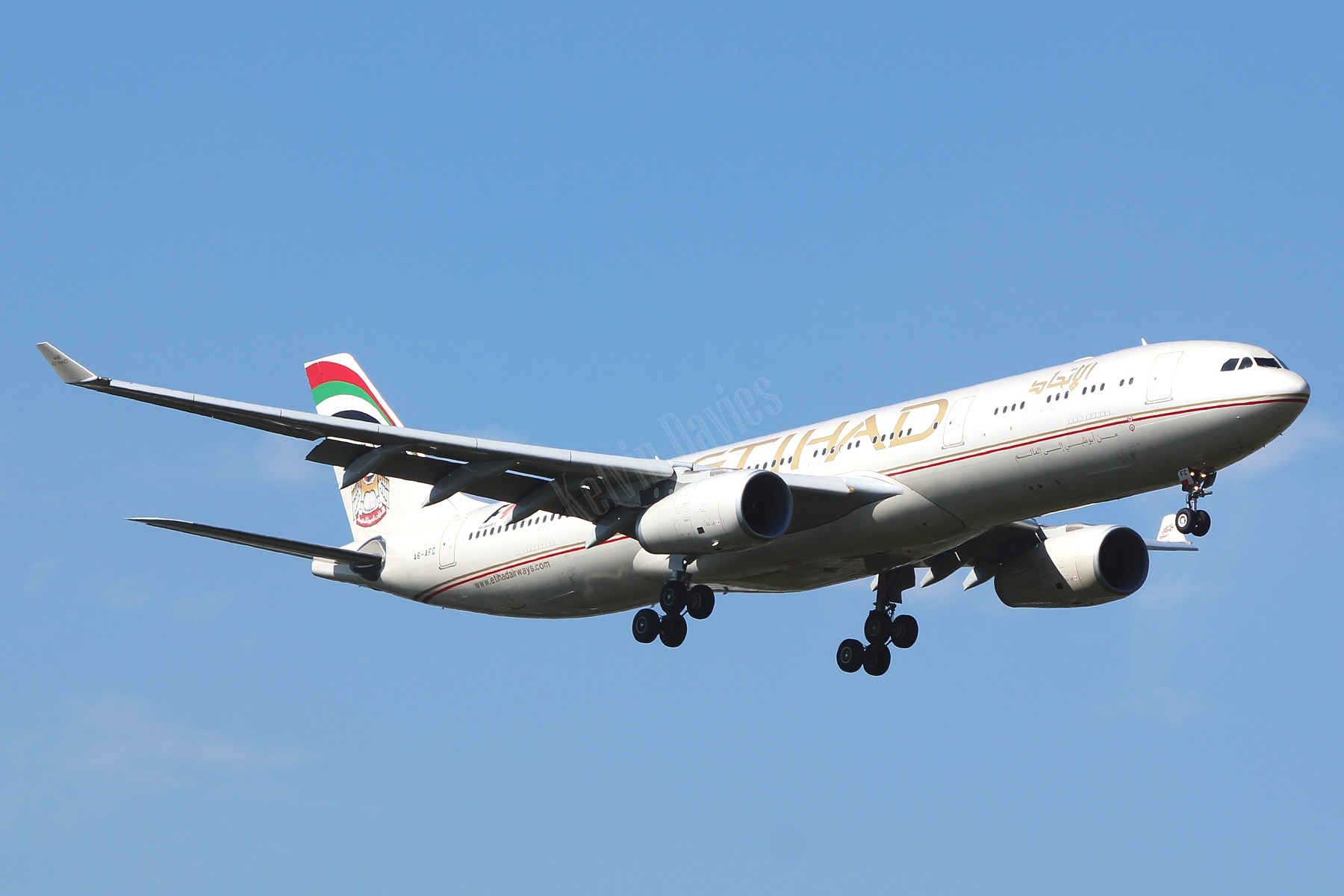 Etihad Airways A330 A6-AFC