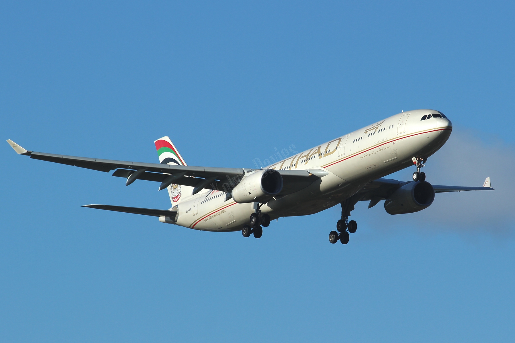Etihad Airways A330 A6-AFE