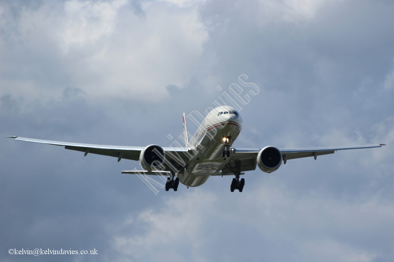 Etihad Airways 777 A6-ETK