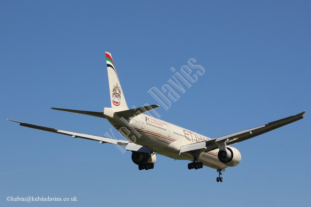 Etihad Airways 777 A6-ETK