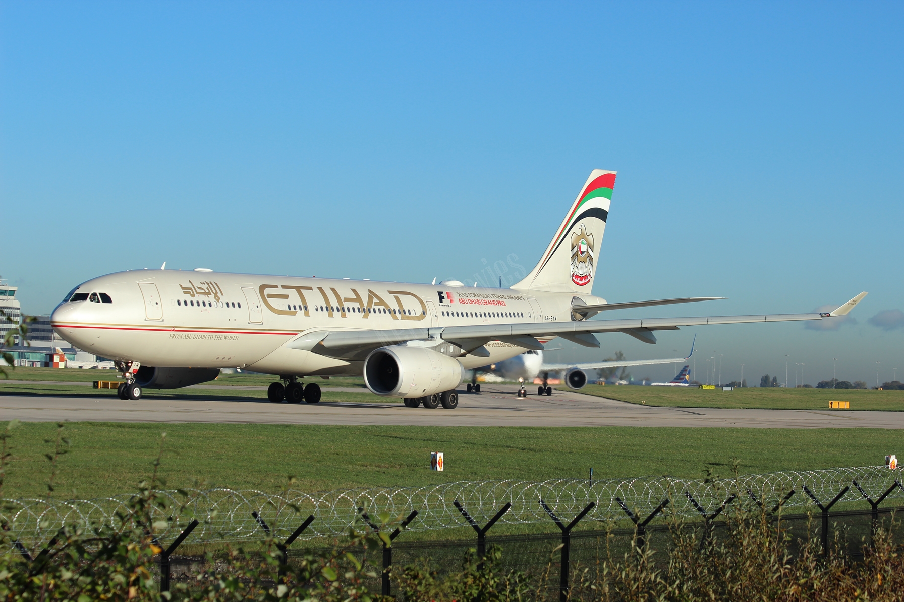 Etihad Airways A330 A6-EYM