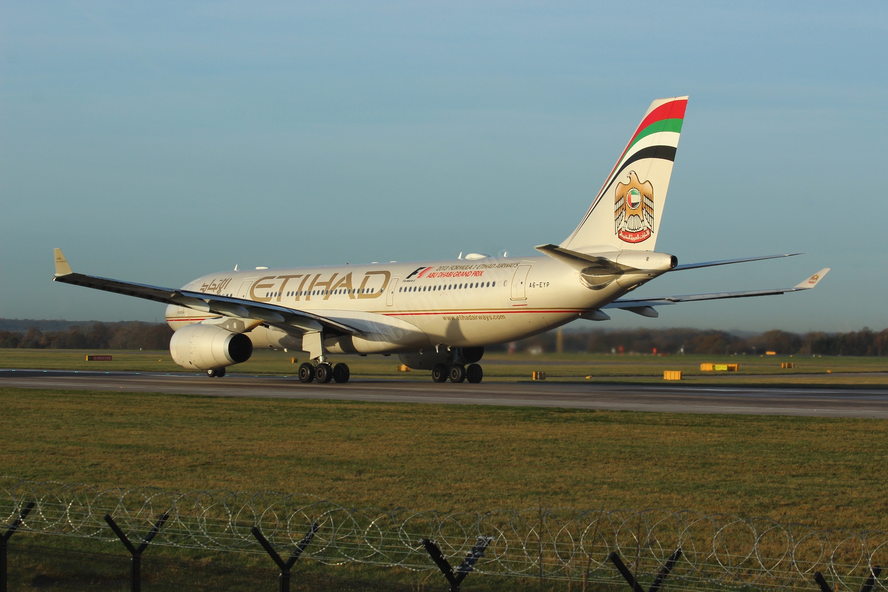 Etihad Airways A330 A6-EYP