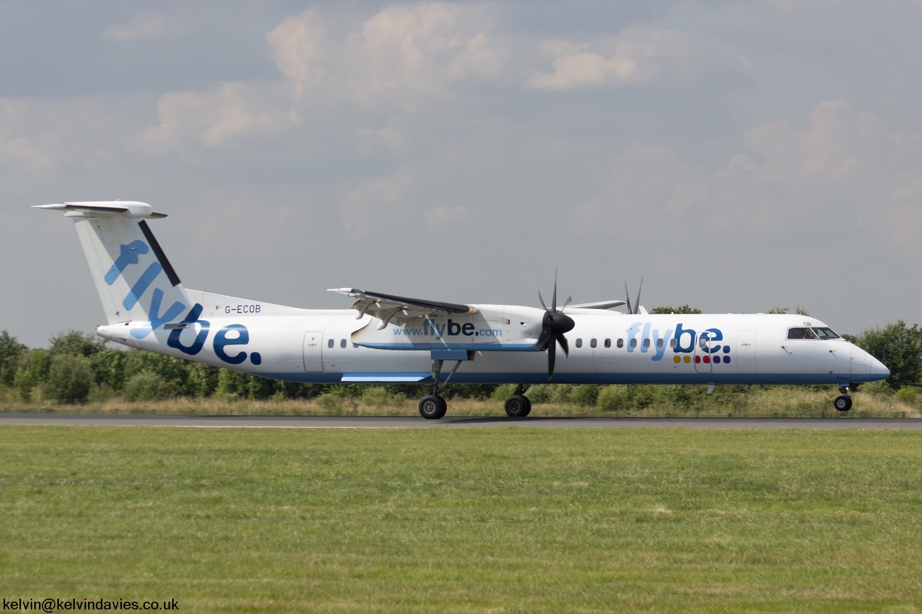 Flybe Dash 8 G-ECOB