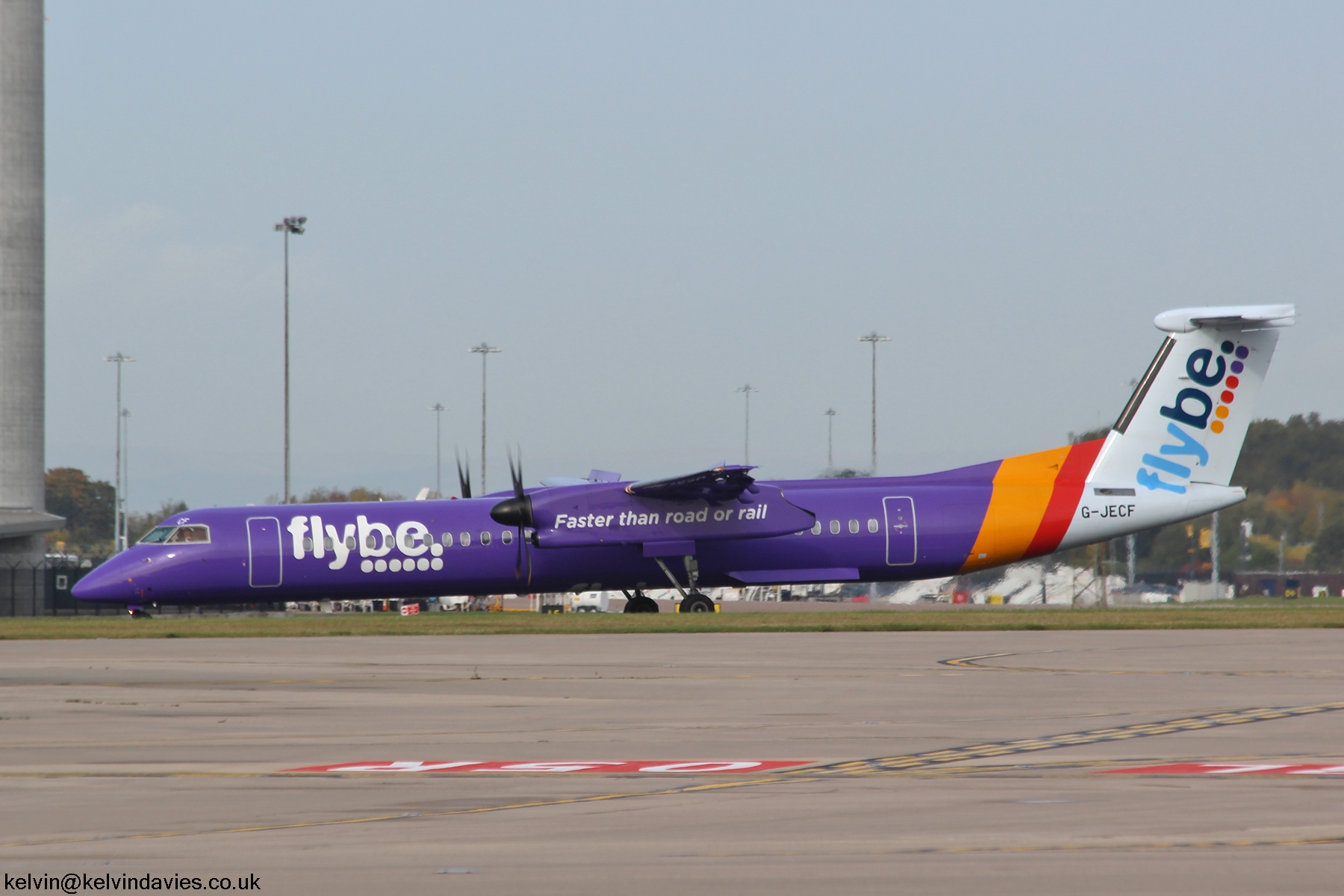 Flybe DHC-8 G-JECF
