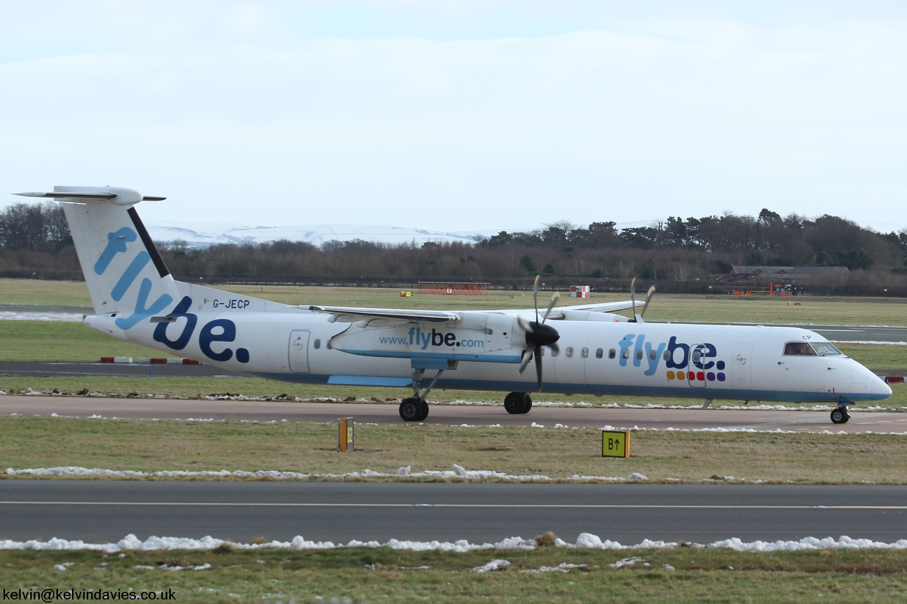 Flybe Dash 8 G-JECP