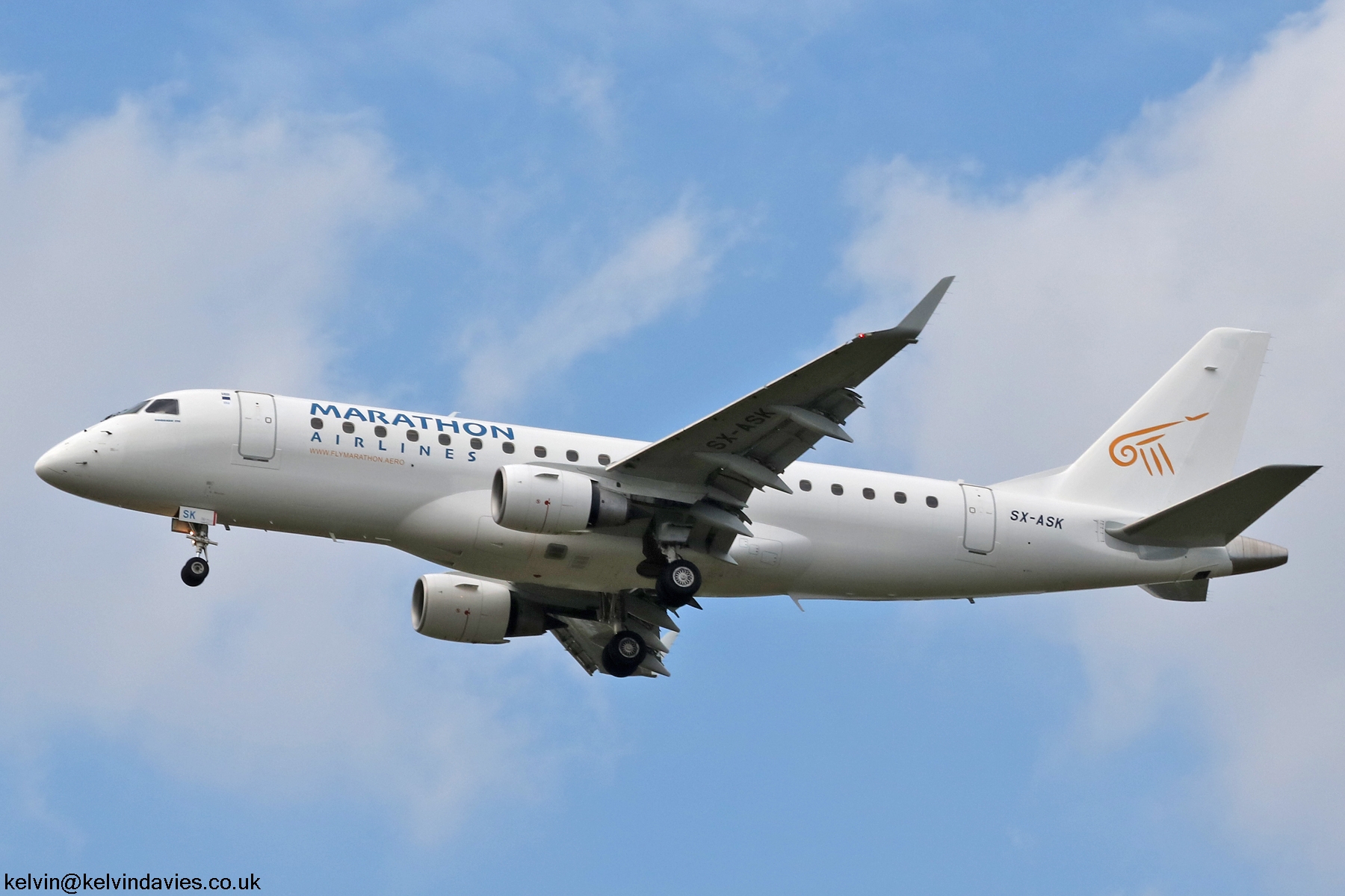 Marathon Airlines EMB 175 SX-ASK