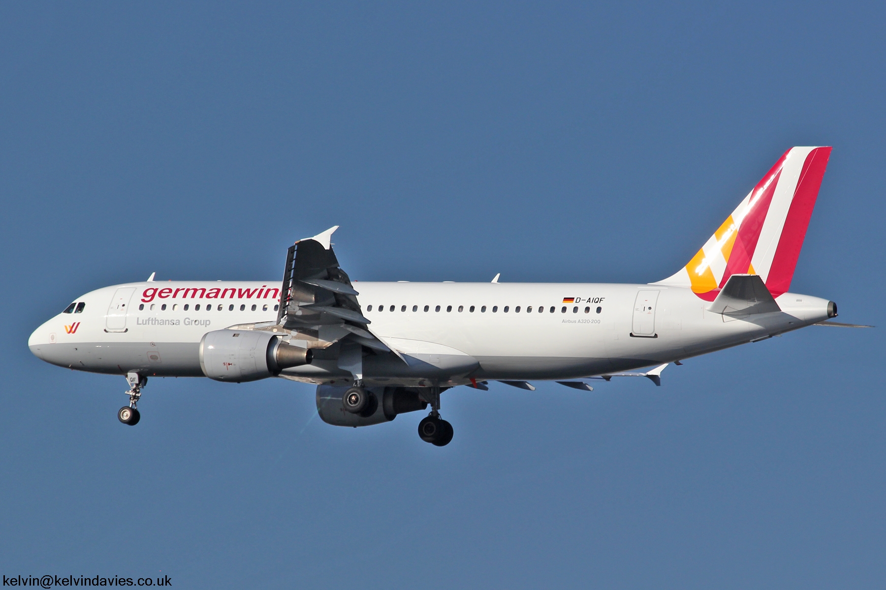 Germanwings A320 D-AIQF