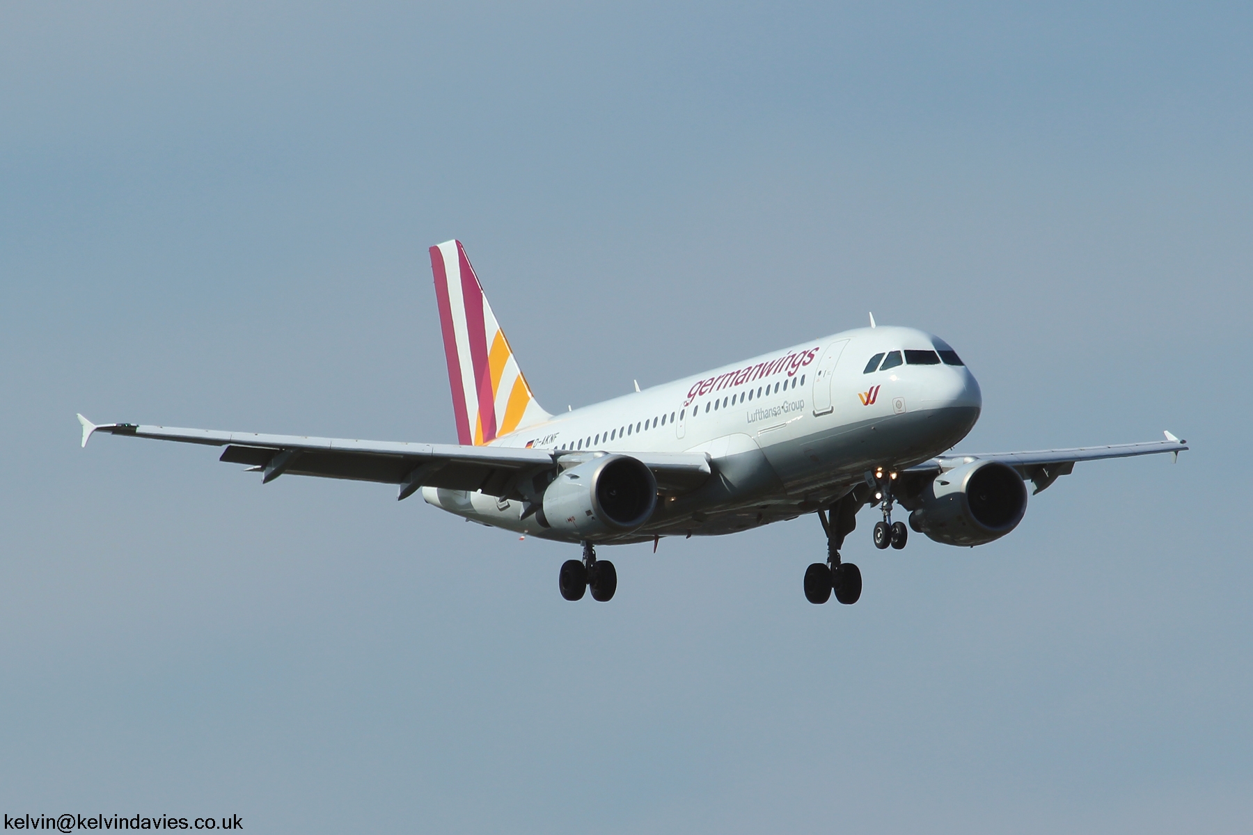 Germanwings A319 D-AKNF