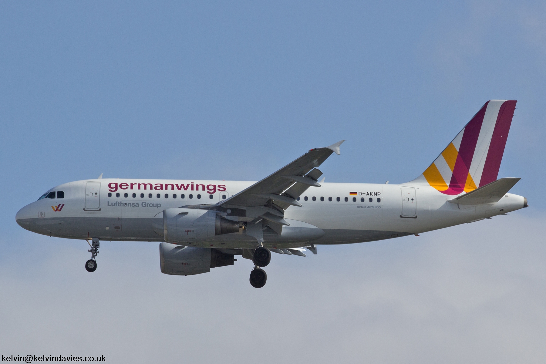 Germanwings A319 D-AKNP