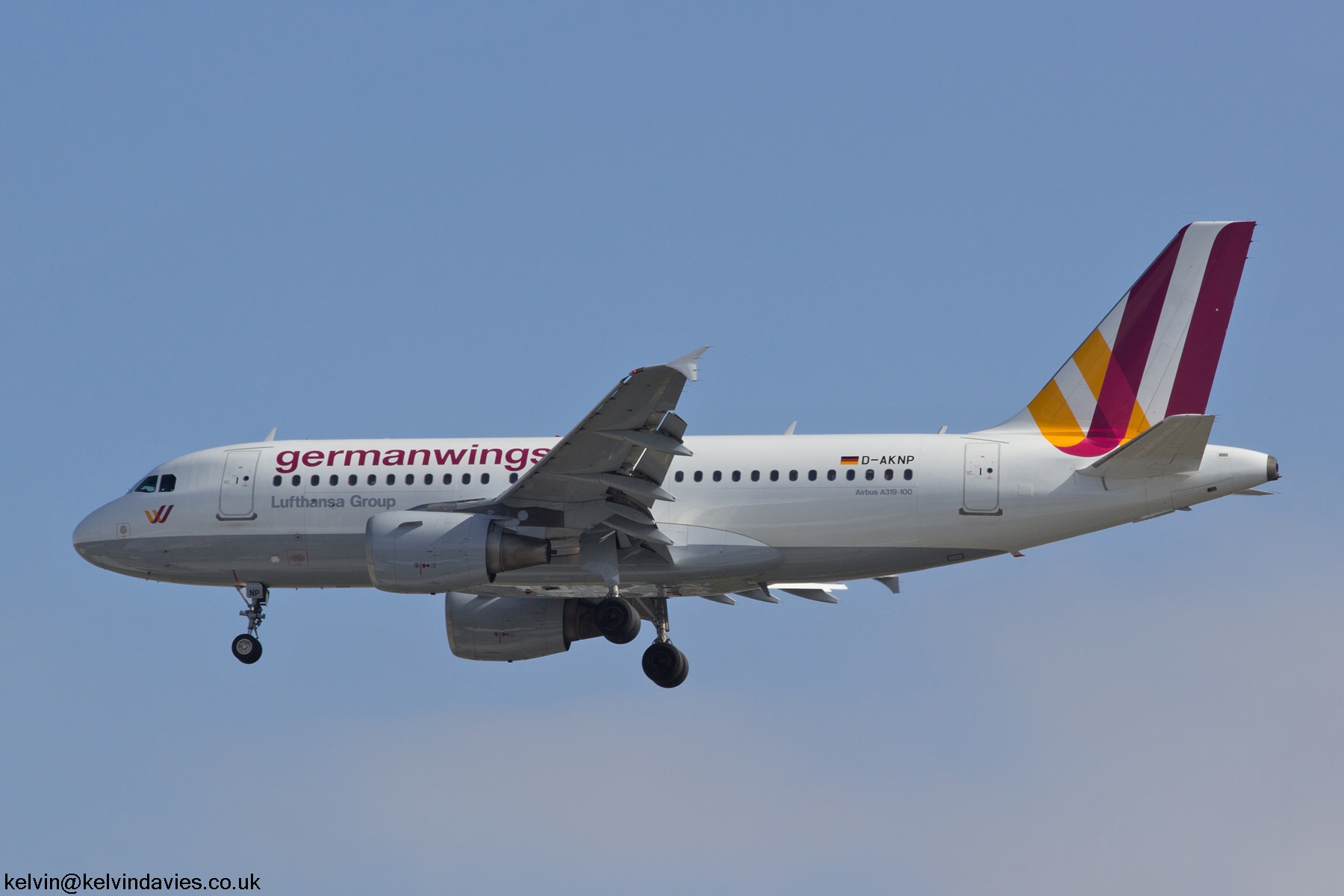 Germanwings A319 D-AKNP
