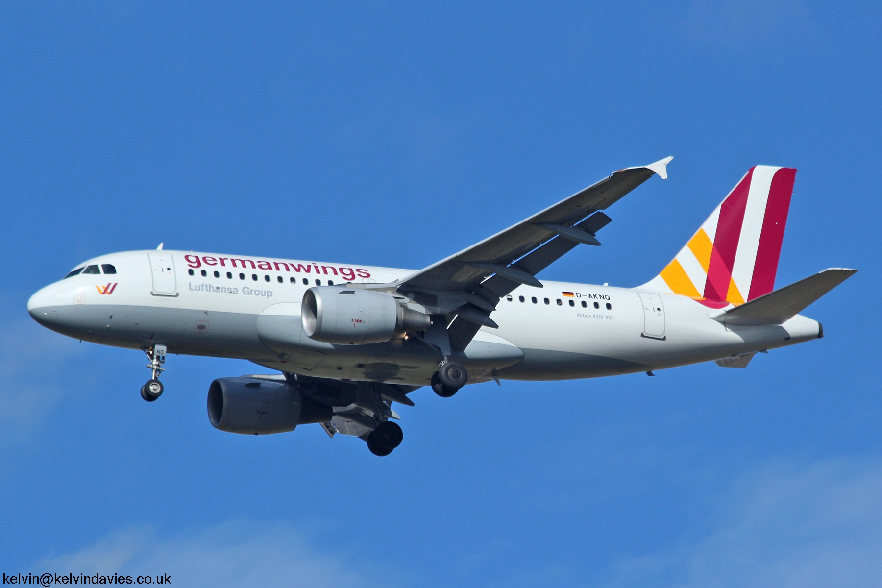 Germanwings A319 D-AKNQ