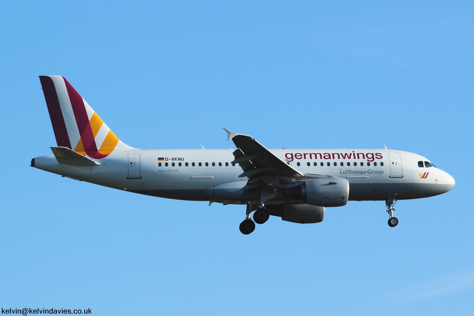 Germanwings A319 D-AKNU