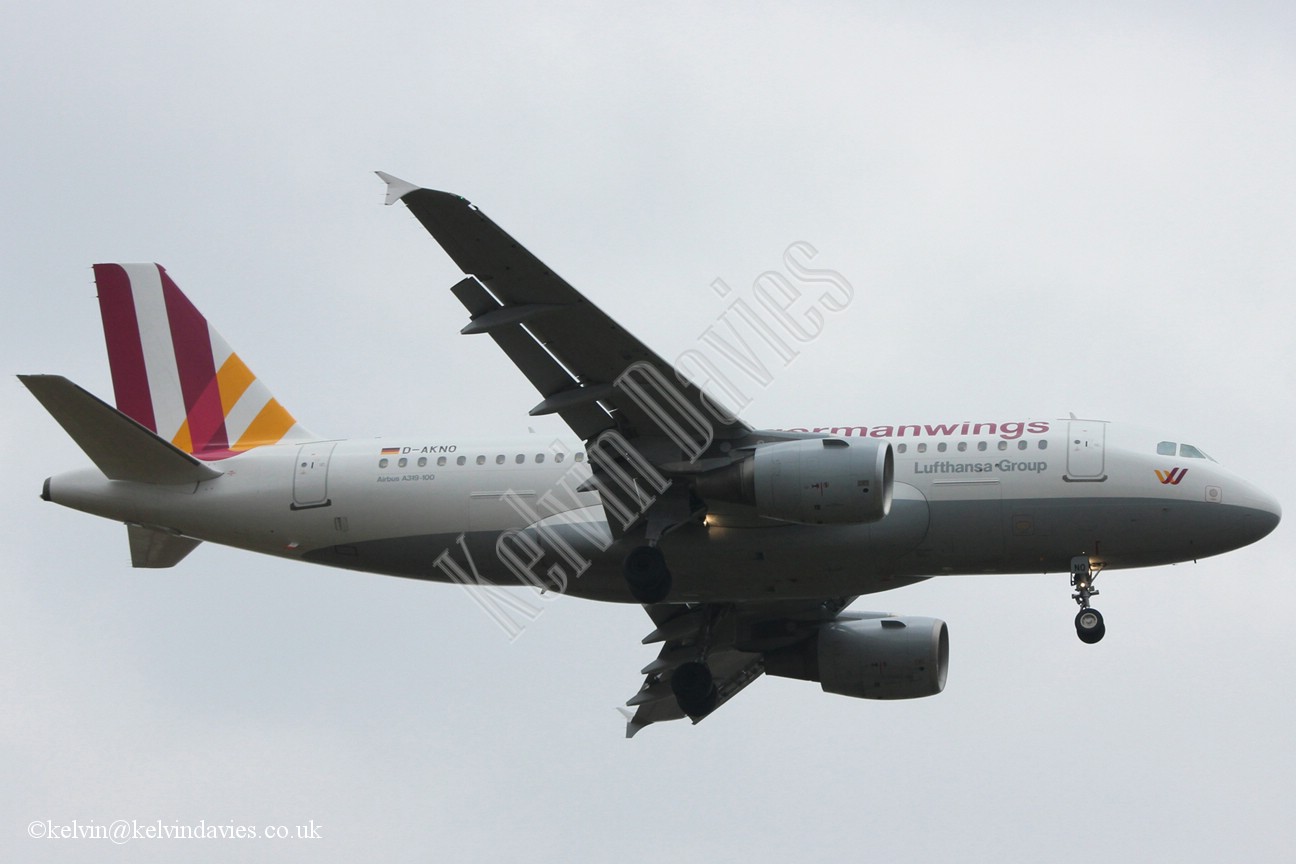 Germanwings A319 D-AKNO