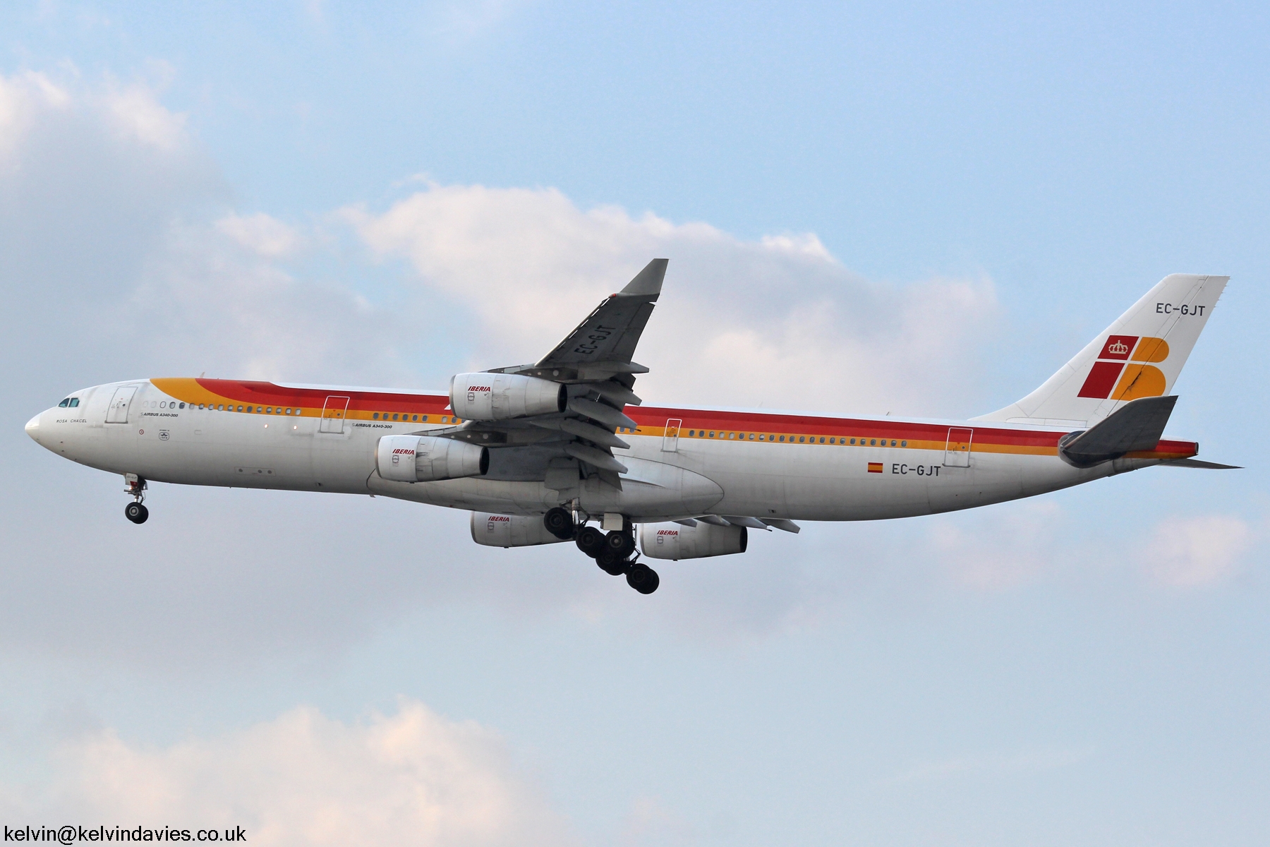 Iberia A340 EC-GJT