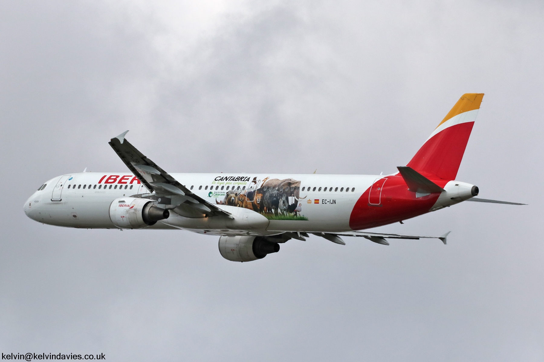Iberia A321 EC-IJN