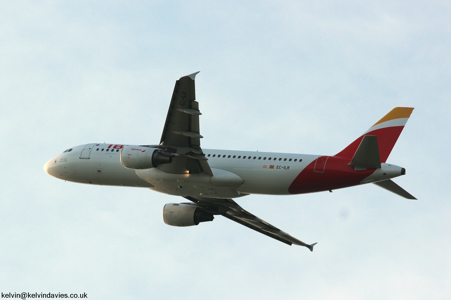 Iberia A320 EC-ILR