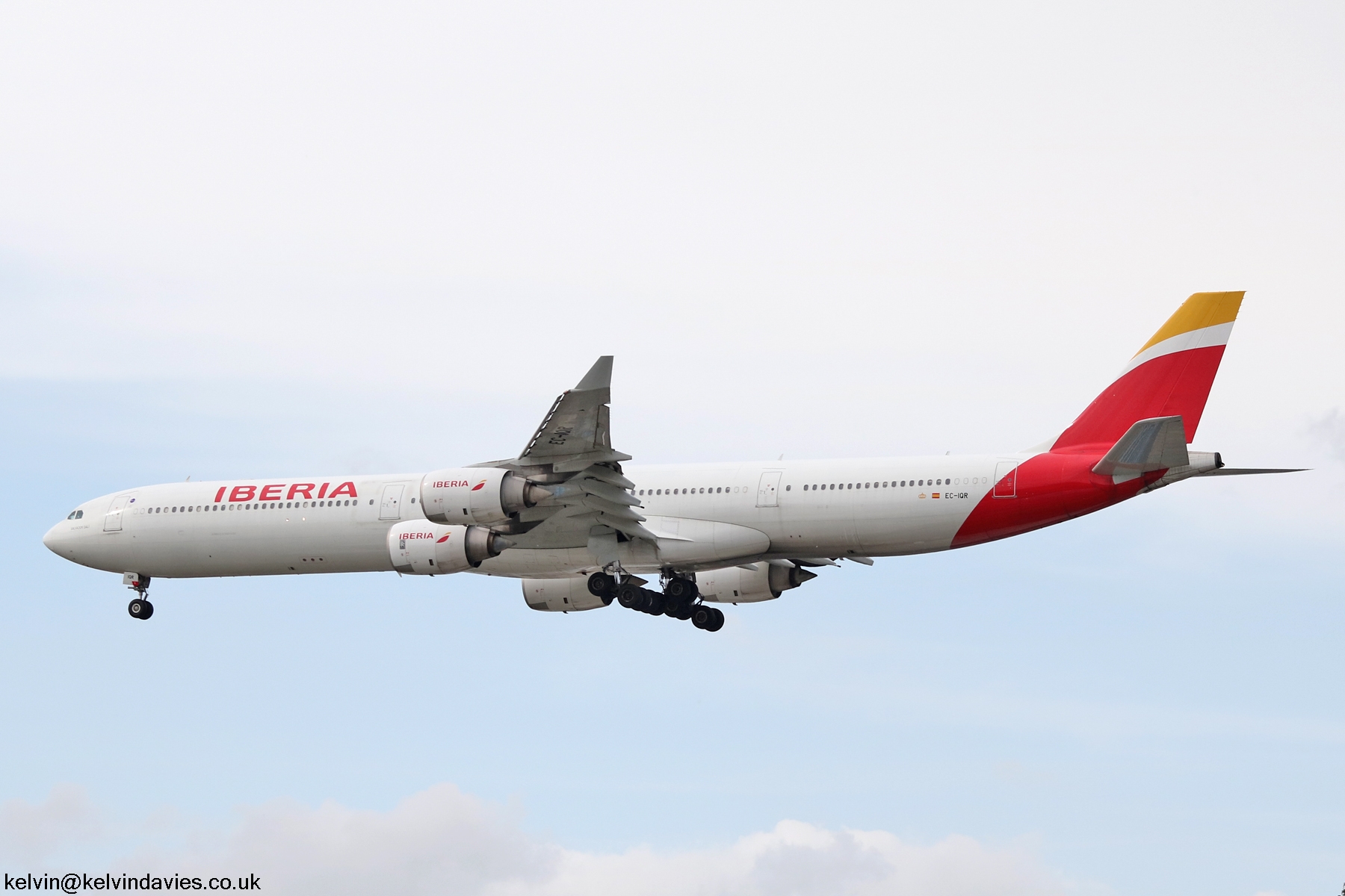 Iberia A340 EC-IQR