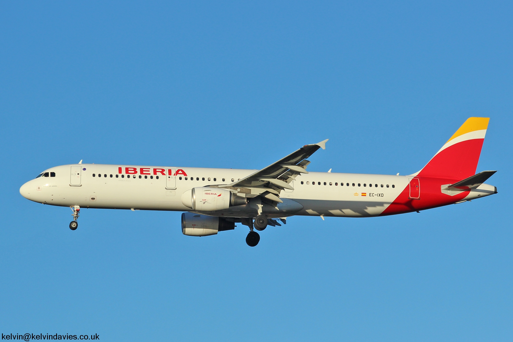 Iberia A321 EC-IXD