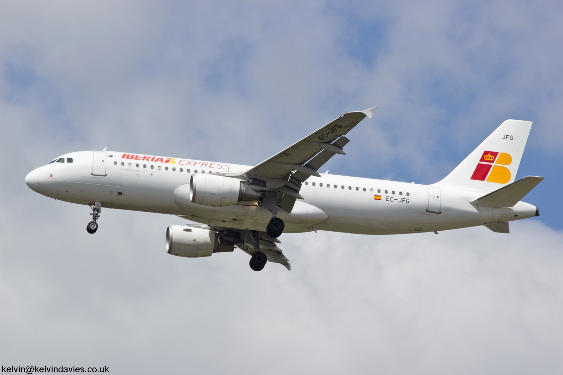 Iberia Express A320 EC-JFG