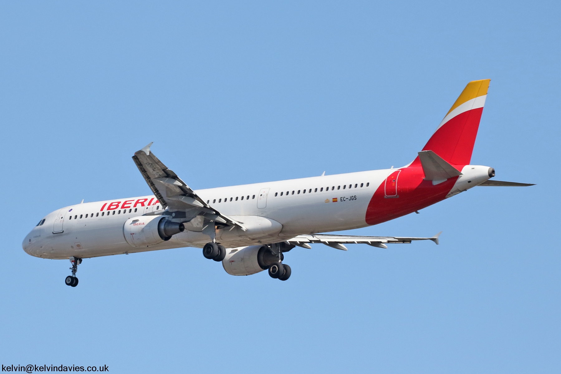Iberia A321 EC-JGS