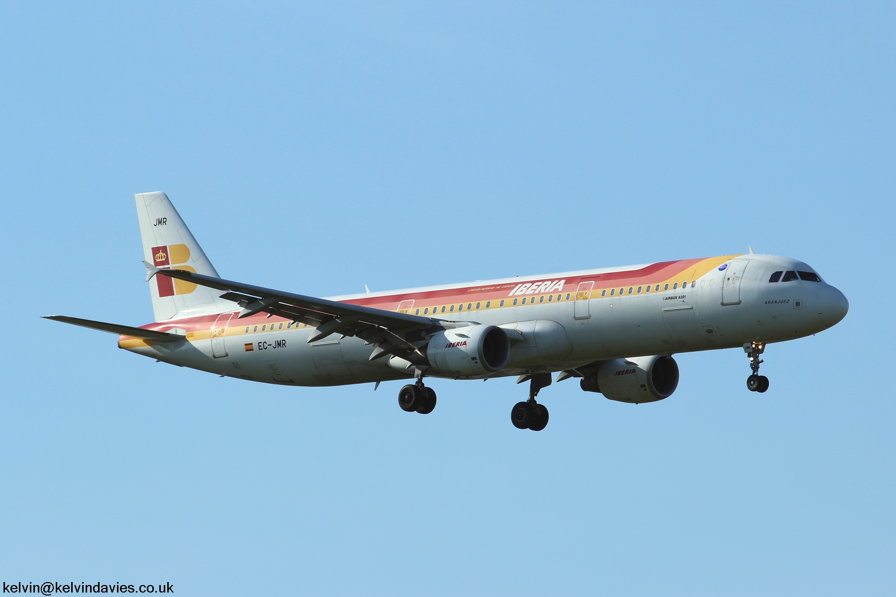 Iberia A321 EC-JMR